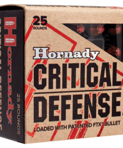 Hornady Critical Defense Handgun Ammo .38 SPL +P 25-Rounds 110 Grain Flex Tip eXpanding