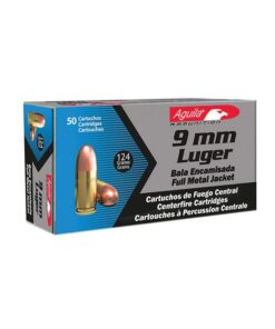 Aguila Ammunition 9mm 124gr FMJ 50rd