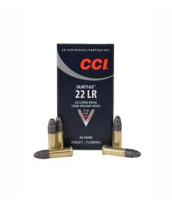 CCI Quiet-22 .22LR 40GR Lead Round Nose 50Rds