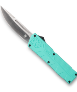 Cobratec Lightweight OTF Drop Point 3.25" Tiffany Blue