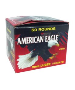 Federal Ammerican Eagle 9mm 115GR FMJ 50Rds