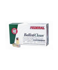 Federal BallistiClean Brass 9mm 100-Grain 50-Rounds LFF