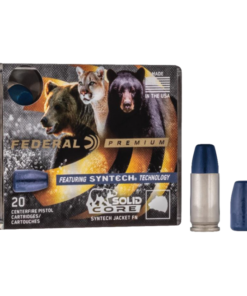 Federal Premium Punch Brass .40 SW 165 Grain 20-Rounds JHP