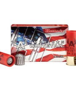 Hornady American Whitetail 12 Gauge 5-Round Box Slug Shot 2.75"
