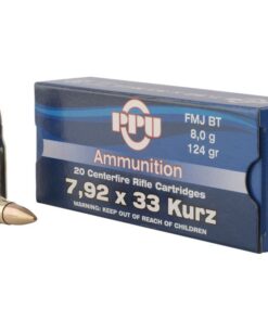 PPU PP7K 124 Grains 7.92KURZ 20 Rounds FMJ