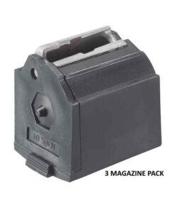 Ruger 10/22 Magazine BX-1 .22 LR Black 10Rd 3 Pack