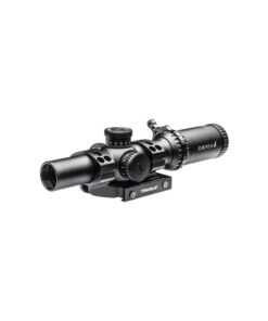 Truglo TRU-Brite 30 Series Tactical Rifle Scope 1-4x24 Fully Coated Lens 30mm Tube Matte Finish Black