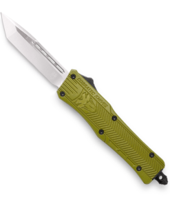 CobraTec CTK-1 OD-Green OTF Knife - 2.75" Plain Tanto Blade with Nylon Sheath