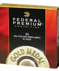 Federal Premium Gold Medal Small Pistol Match Primers #100M