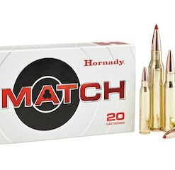Hornady Match Ammunition 6mm Creedmoor 108 Grain ELD Match Box of 20 good sale
