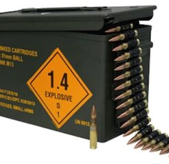 Magtech Ammunition 7.62x51mm NATO M80 148 Grain Full Metal Jacket 500 Linked Rounds in Ammo Can good sale