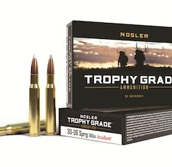 Nosler Trophy Grade Ammunition 30-06 Springfield 180 Grain AccuBond Box of 20 good sale