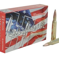 Hornady American Whitetail Ammunition 270 Winchester 130 Grain Interlock Spire Point Box of 20 good sale
