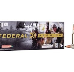 Federal Premium Meat Eater Ammunition 300 Winchester Short Magnum (WSM) 180 Grain Trophy Copper Tipped Boat Tail Lead-Free Box of 20 good sale
