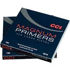 CCI Large Pistol Magnum Primers #350 Box of 1000 (10 Trays of 100)