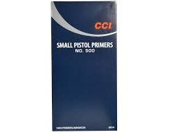 CCI Small Pistol Primers #500 Box of 1000 (10 Trays of 100)