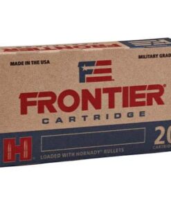 Hornady Frontier 5.56mm NATO 62 Grain (500 Rounds) Full Metal Jacket Brass Cased Rifle Ammunition.