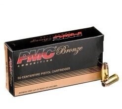 500 Rounds of .45 ACP Ammo by PMC - 185gr JHP